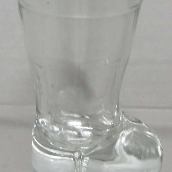 MCM Vintage 1960’s MOD DEP Italy Riding Boot Shot Glass western handmade - Picture 1 of 4